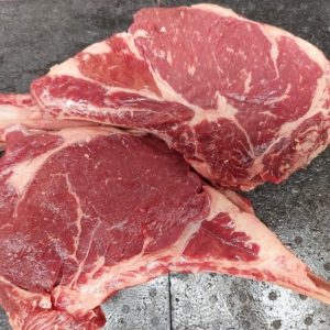 Ierse Tomahawk Steak, ca. 1200 gram